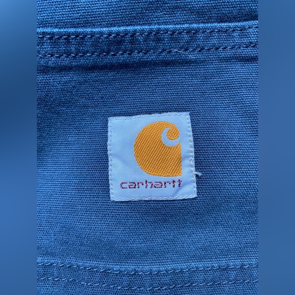 Carhartt relaxed fit blue work pants 34x32 - Picture 3 of 6